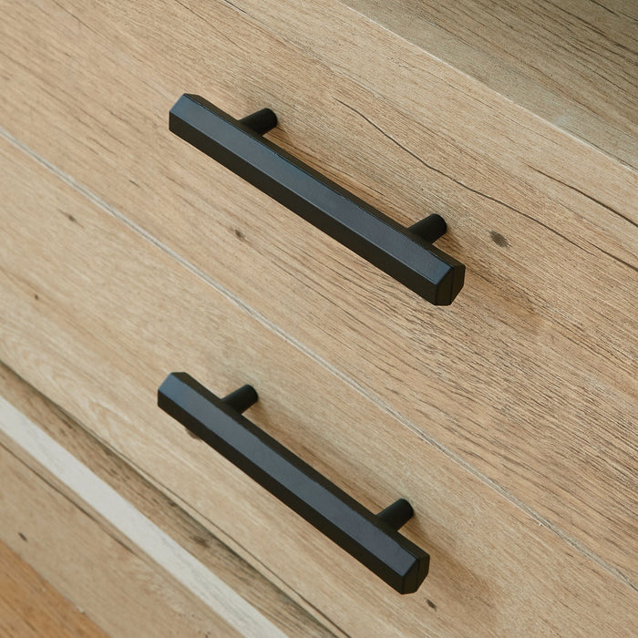 Mason Peak 47.09\" Commercial Grade Small Credenza with Drawer & Cabinet - Prime Oak