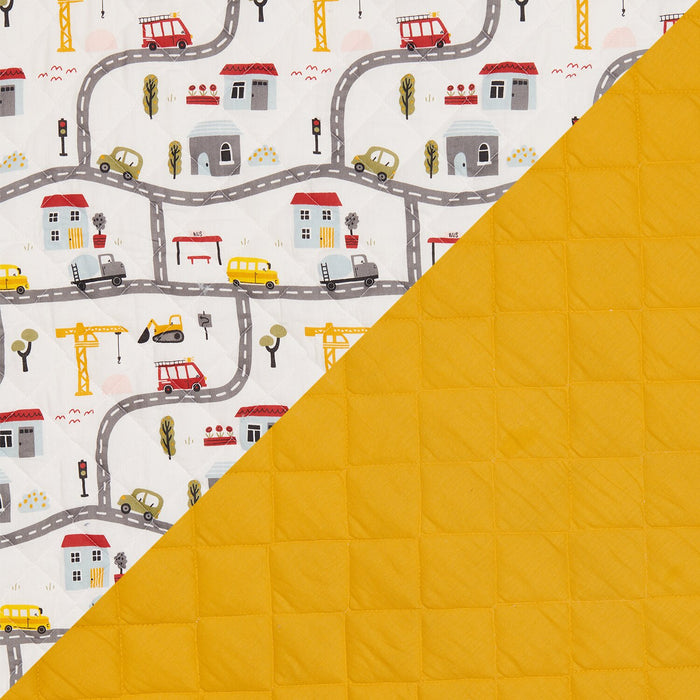 Milo 3-Piece Crib Bedding Set - Yellow