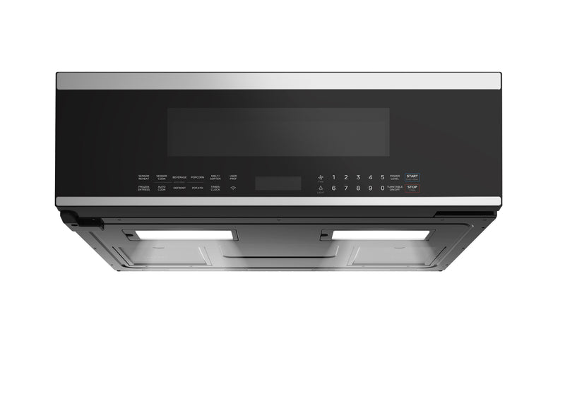 Midea 1.2 Cu. Ft. Slim Over-the-Range Microwave with 400 CFM - Stainless Steel - MMO12S14ASTC