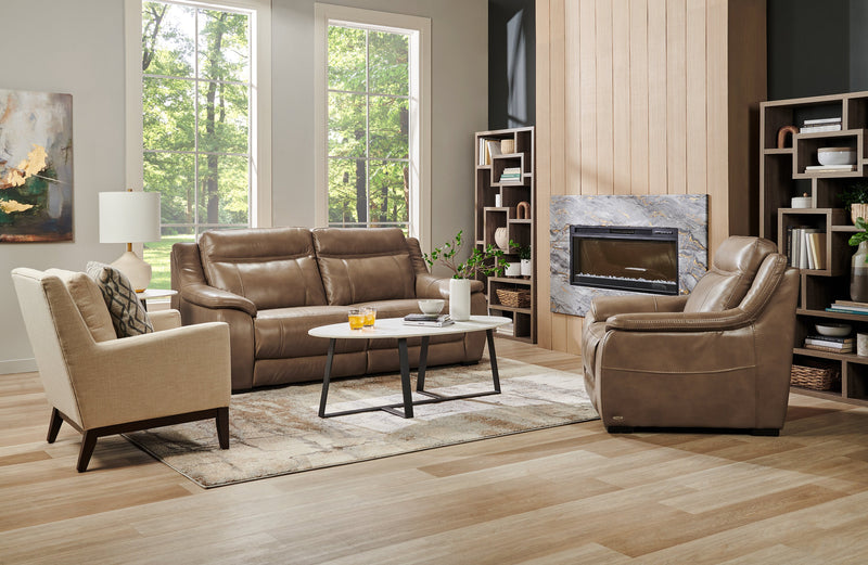 Kort & Co. Nico 51\" Modern Oval Coffee Table - White Sinetered Stone with Dark Grey Metal Legs