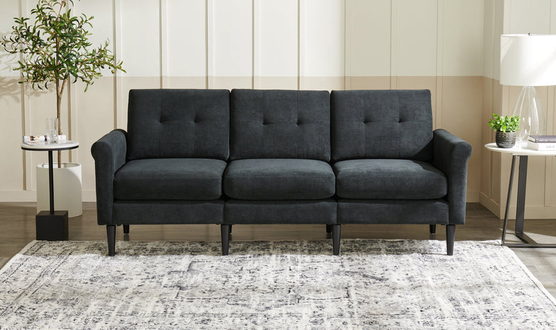 Kort & Co. Nico 22\" Modern Oval End Table - White Sinetered Stone with Dark Grey Metal Legs