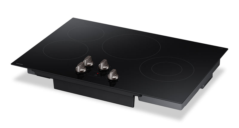Samsung 30\" 4-Element Electric Cooktop with Knob Controls - Black - NZ30FG5332RKAA