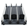 Zephyr 11.5\" Drink Caddy Beverage Centre with 3 Rows - Black - PRDC-C03