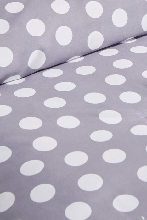 Portia 4-Piece Full Comforter Set - Grey