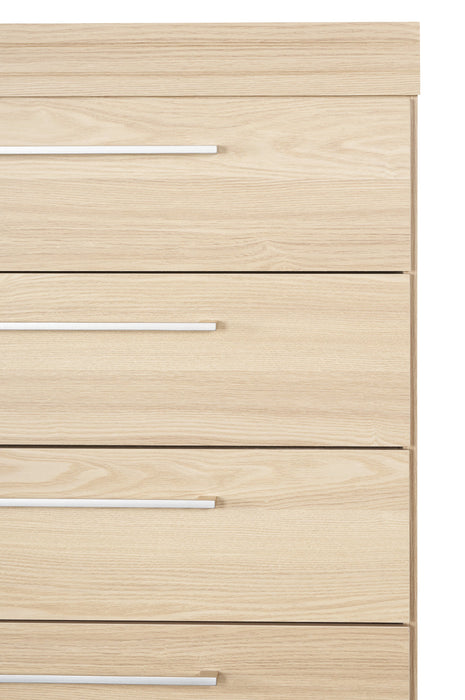 Riley Bedroom Chest of Drawers, 5-Drawer, 31\"W x 46\"H, Made in Canada - Natural