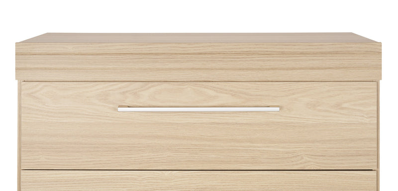 Riley Bedroom Chest of Drawers, 5-Drawer, 31\"W x 46\"H, Made in Canada - Natural