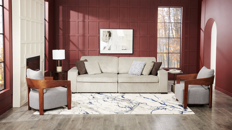 Rowann Blue Area Rug - 7'6\" x 10'6\"