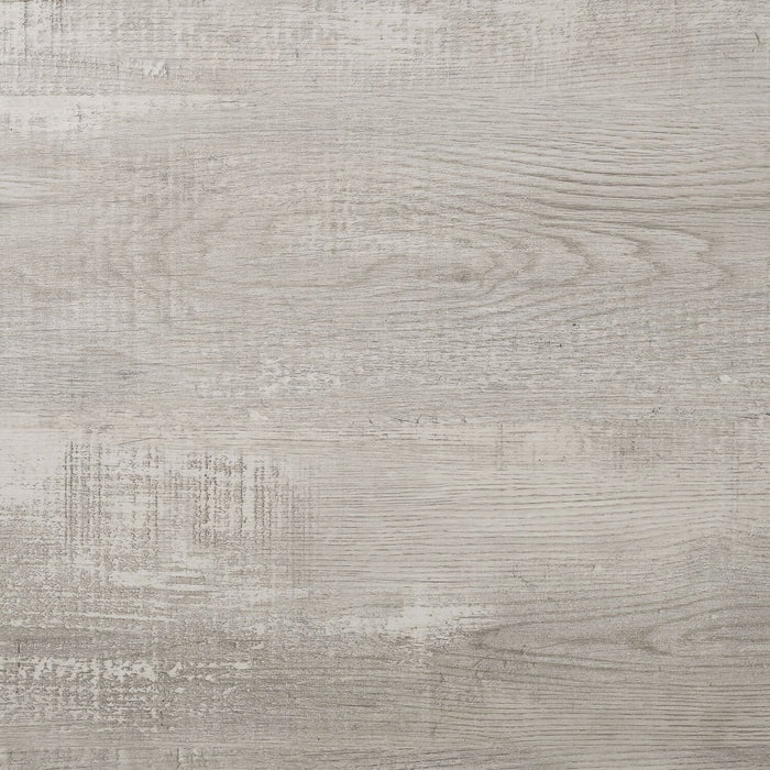 Lark 5pc Bedroom Set with Panel Bed, Dresser & Mirror, Rustic White  - Full Size