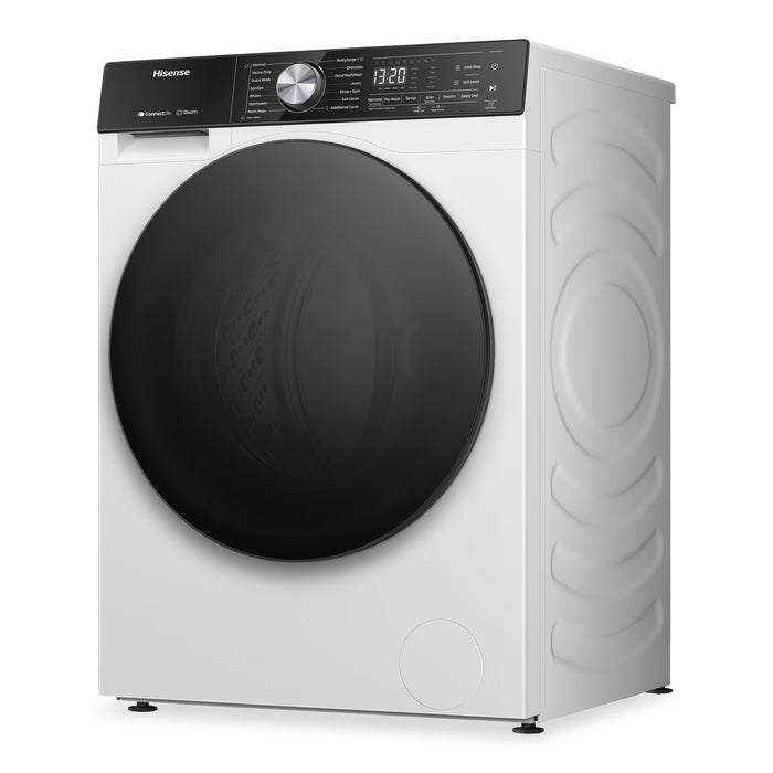 Hisense 24\" 3.1 Cu. Ft. Front Load Washer with Steam Wash - White - WF5S2845BW