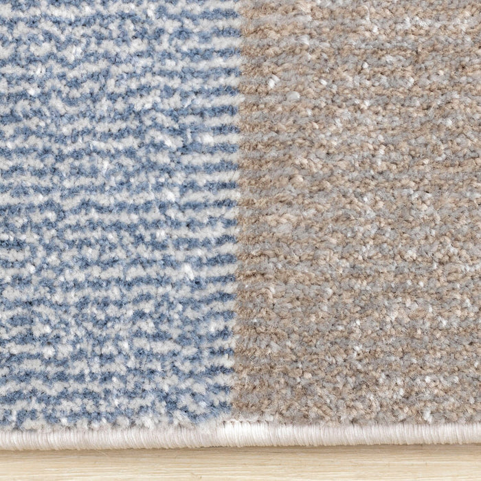 Farrah Blue Grey Area Rug - 5'3\" x 7'7\"