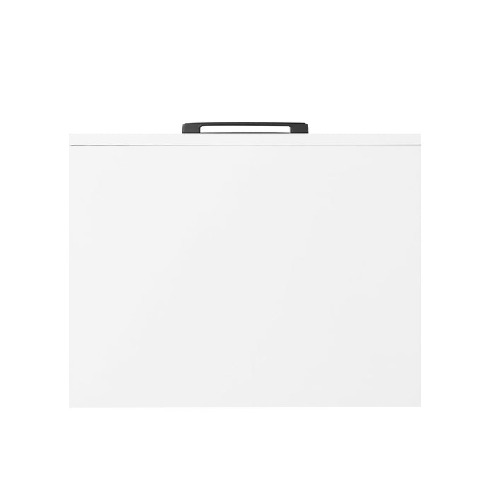 Brax Bedside 2-Drawer Nightstand, 18\"W x 25.75\"H - White