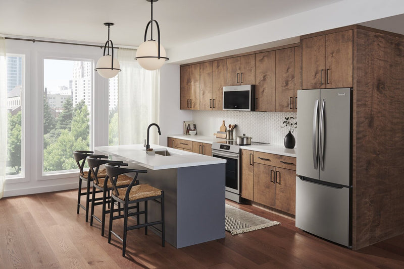 Frigidaire Gallery 30\" 20 Cu. Ft. Standard-Depth French-Door Refrigerator - Smudge-Proof® Stainless Steel - GRFN2023AF