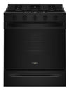 Whirlpool 30\" 5 Cu. Ft. Gas Range with Air Cooking - Black - WSGS5030SB