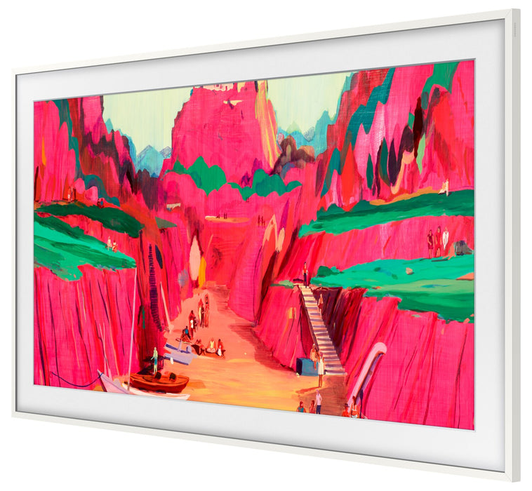 Samsung Customizable Bezel for 65\" The Frame Pro TV - Modern White