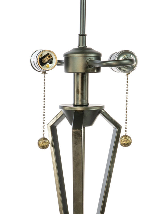 Celeste 22.5\" Tiffany Style Hand-Blown Glass Table Lamp