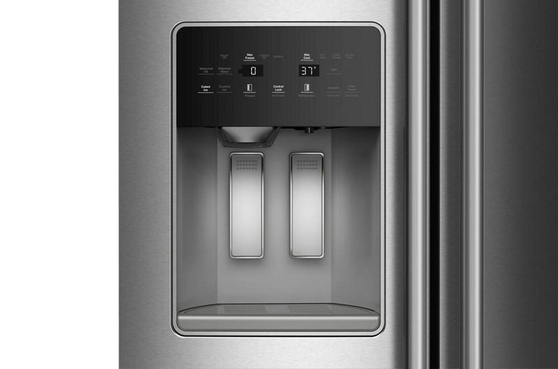 KitchenAid 36\" 29 Cu. Ft. Side-by-Side Refrigerator - Fingerprint Resistant Stainless Steel - KRSF536RPS