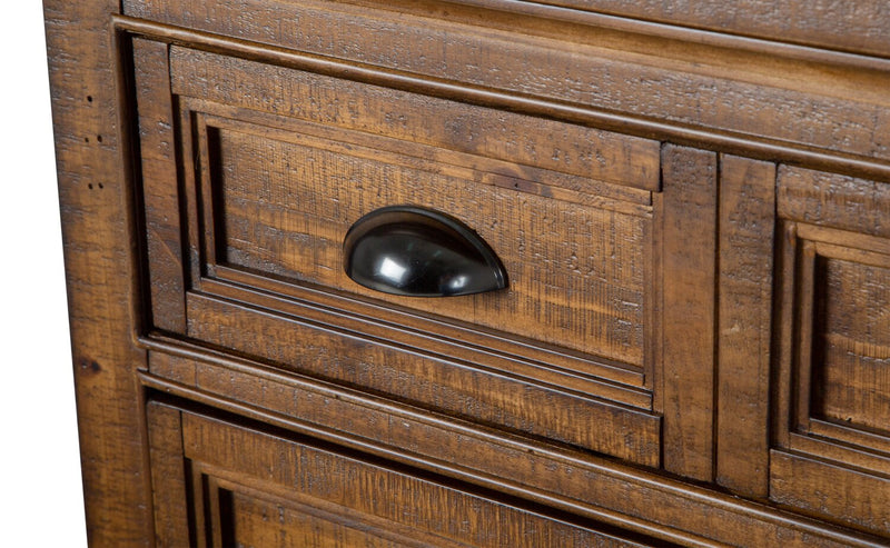 Hanson 50” Traditional Pine Lift Top Coffee Table with Storage and Casters - Toasted Nutmeg