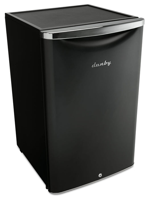 Danby 20.8\" 4.4 Cu. Ft. Single-Door Mini Fridge - Black - DAR044A6MDB