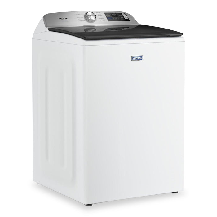 Maytag 6.0 Cu. Ft. Top-Load Washer and 7.4 Cu. Ft. Pet Pro Gas Dryer – White