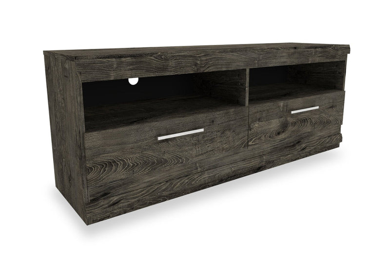 Camden 102.7\" 3-Piece Entertainment Centre with Storage and Cable Management for TVs up to 55\" - Alabaster Oak
