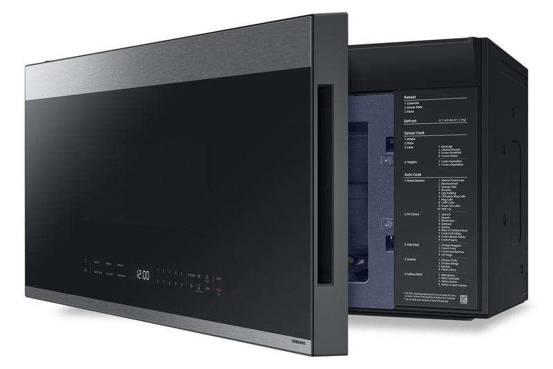 Samsung 2.1 Cu. Ft. Over-the-Range Microwave with 400 CFM and Glass Touch Control - Stainless Steel - ME21DG6500SRAC