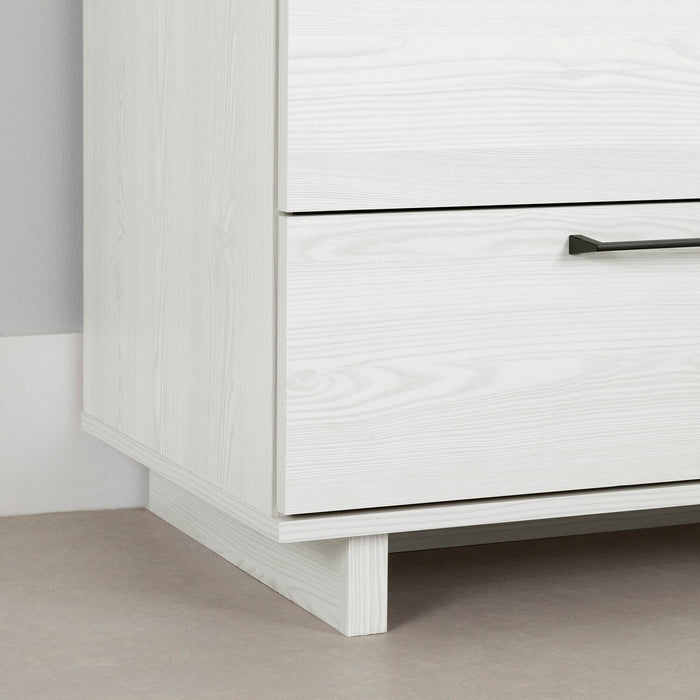 Everley 6-Drawer Dresser, 51.25\"W - White