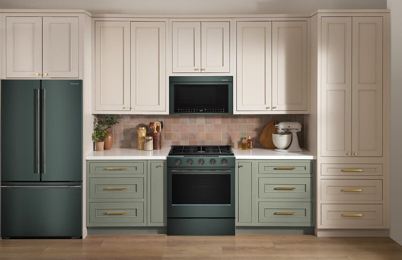 KitchenAid 30\" 5.0 Cu. Ft. Slide-in Gas Range with Convection Modes - Juniper - KSGS530SJP