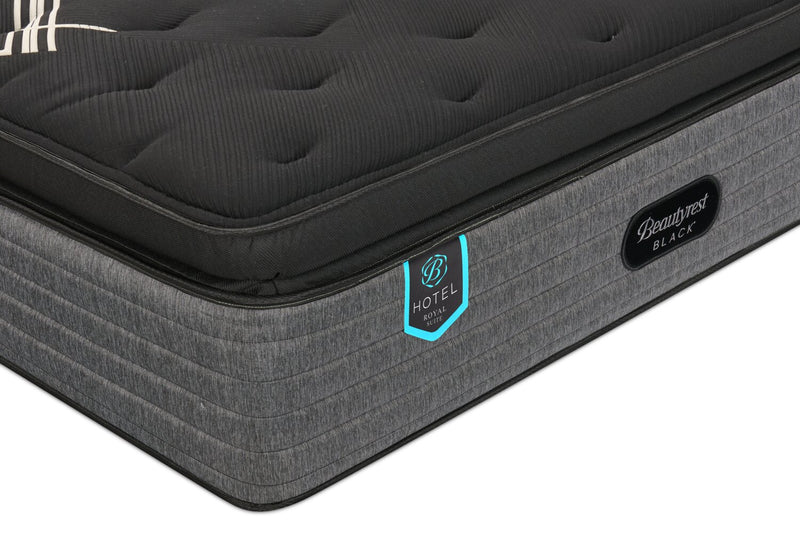 Beautyrest Black Hotel Royal Suite Euro Pillowtop Plush Queen Mattress