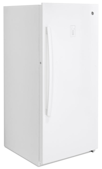 GE 14.1 Cu. Ft. Frost-Free Upright Freezer - FUF14SMRWW
