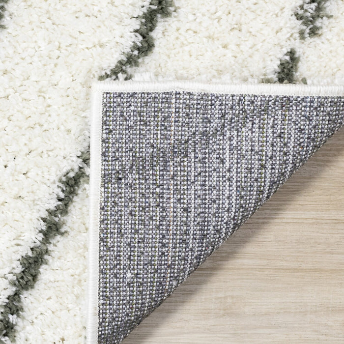 Pascal Multi-Colour Shag Area Rug - 7'10\" x 10'6\"