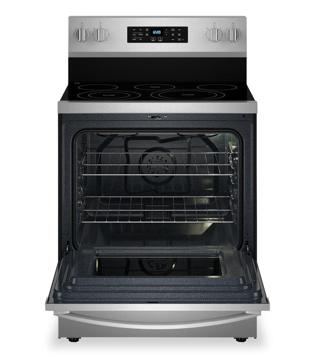 Whirlpool 5.3 Cu. Ft. Electric Range with No Preheat Air Fry - Stainless Steel - YWFES5030RZ