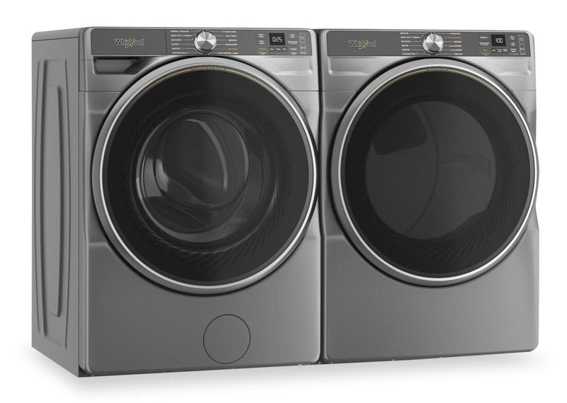 Whirlpool 5.8 Cu. Ft. Front-Load Washer with FreshFlow™ Vent System and 7.4 Cu. Ft. Electric Dryer