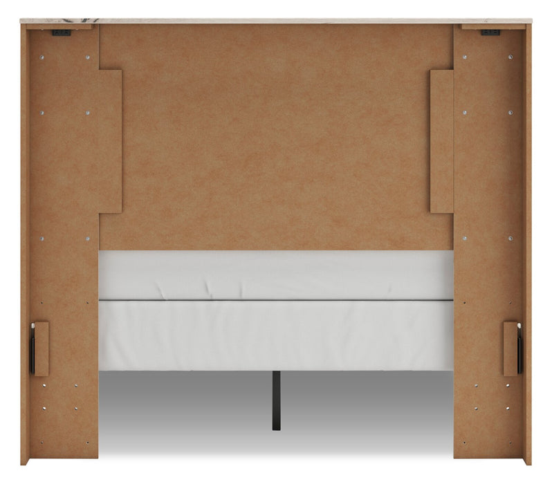 Derekson Panel Headboard, Rustic White - Full Size