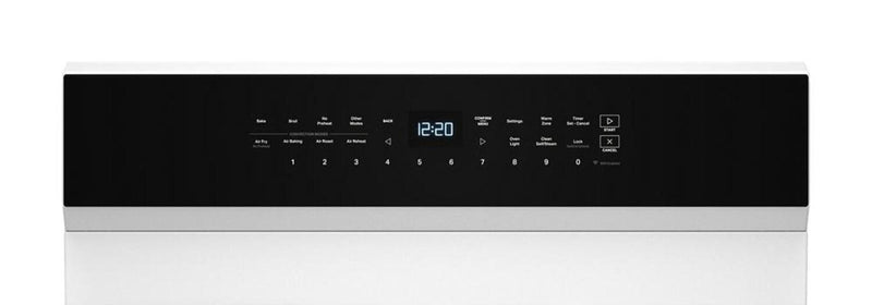 Whirlpool 5 Cu. Ft. Smart Gas Range with Air Fry and Self-Clean - White - WFGS7530RW