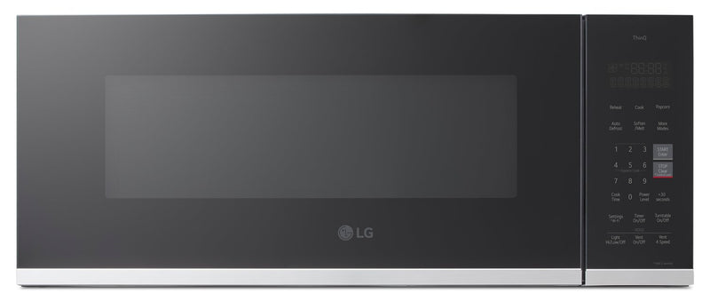 LG 1.3 Cu. Ft. Smart Low-Profile Over-the-Range Microwave Oven - MVEF1323F