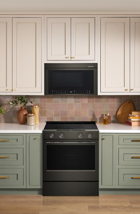 KitchenAid 30\" 5.3 Cu. Ft. Electric Range – Black Ore - YKSES530SBE