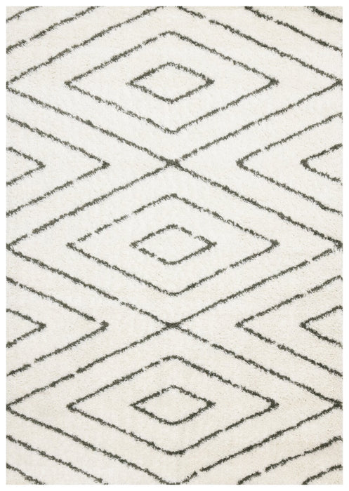 Pascal Multi-Colour Shag Area Rug - 7'10\" x 10'6\"