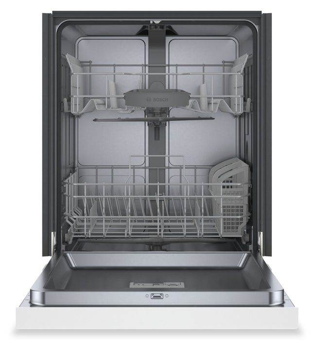 Bosch 300 Series 24\" 48 dBA Smart Dishwasher with PrecisionWash® - White - SHE41CM2N