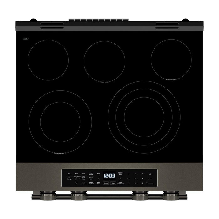KitchenAid 30\" 5.3 Cu. Ft. Electric Range – Black Ore - YKSES530SBE