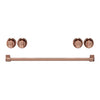 Thor Kitchen Handle and Knob Set for 30” Range in Rose Gold - CKA-RG30-RSG