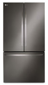 LG 36\" 27 Cu. Ft. Counter-Depth French Door Refrigerator - PrintProof™ Black Stainless Steel - LRFLC2706D
