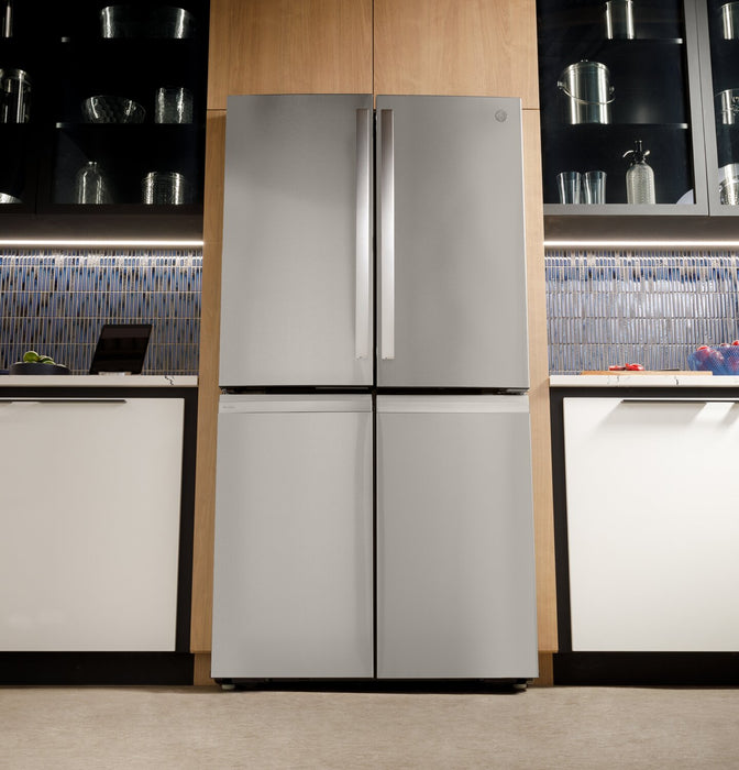 GE Profile 36\" 28.4 Cu. Ft. French-Door Refrigerator - Fingerprint Resistant Stainless Steel - PAD28BYTFS