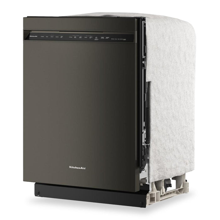 KitchenAid 24\" 44 dBA Dishwasher with 360° Max Jets™ Third Rack - Black Ore - KDFS424SBE