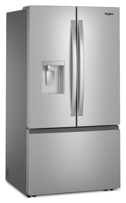 Whirlpool 36\" 30 Cu. Ft. French-Door Refrigerator with Dual Ice Makers - Stainless Steel - WRFF3736SZ