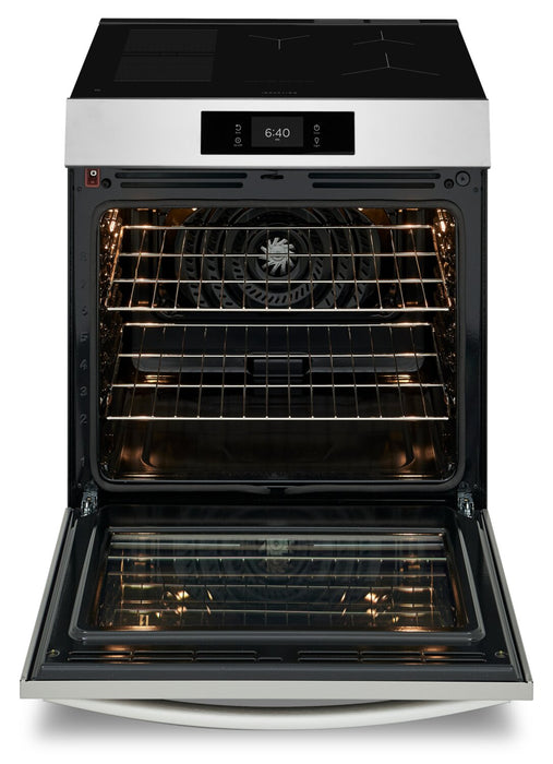 Frigidaire Gallery 6.2 Cu. Ft. Induction Range with Stone-Baked Pizza - Smudge-Proof® Stainless Steel - GCFI307CBF