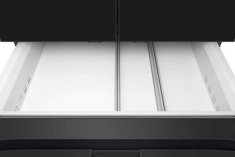 Samsung 36\" 23 Cu. Ft. Bespoke Counter-Depth French-Door Refrigerator with AI Home Screen - RF90F29BECRAA