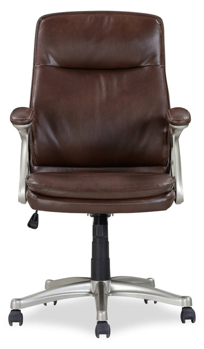 Sealy® Dimitri 29” Adjustable Office Chair - Brown