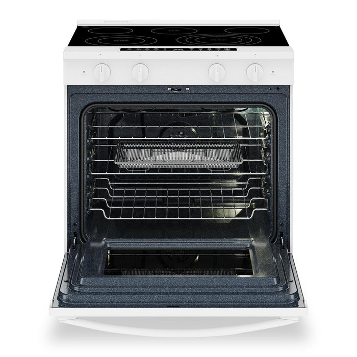 Whirlpool 5.3 Cu. Ft. Electric Range with Air Fry and WipeClean™ Coating - White - YWSES7530RW