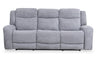 Atlantis 90\" Fabric Power Reclining Sofa with USB Ports - Dove Grey