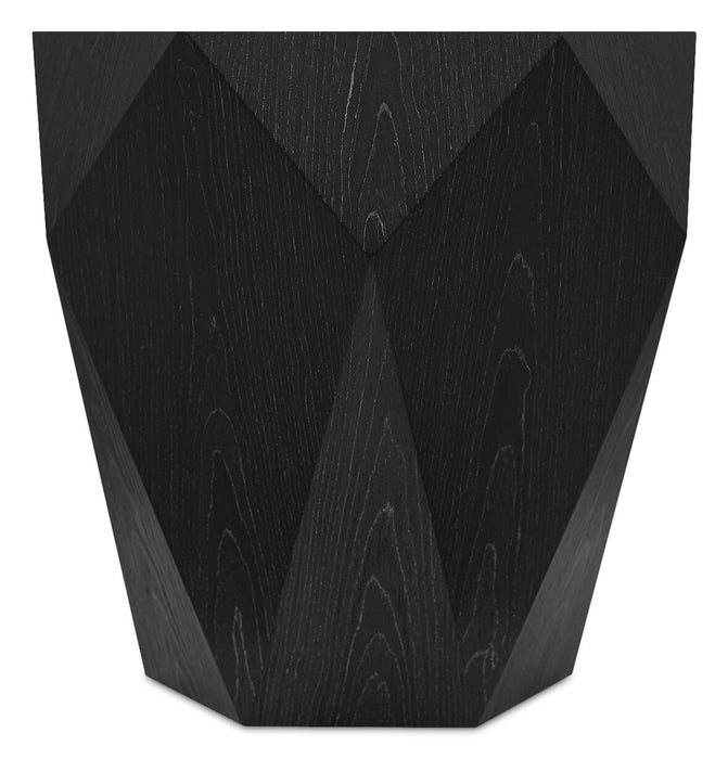 Dawson 19” Modern End Table - Black